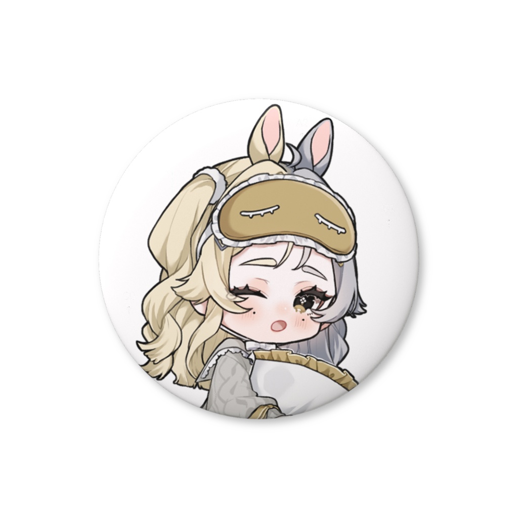 んちょ ねむねむ缶バッジ