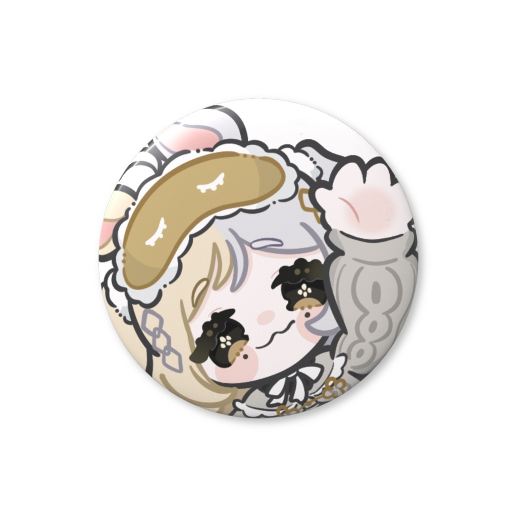 んちょ またね缶バッジ