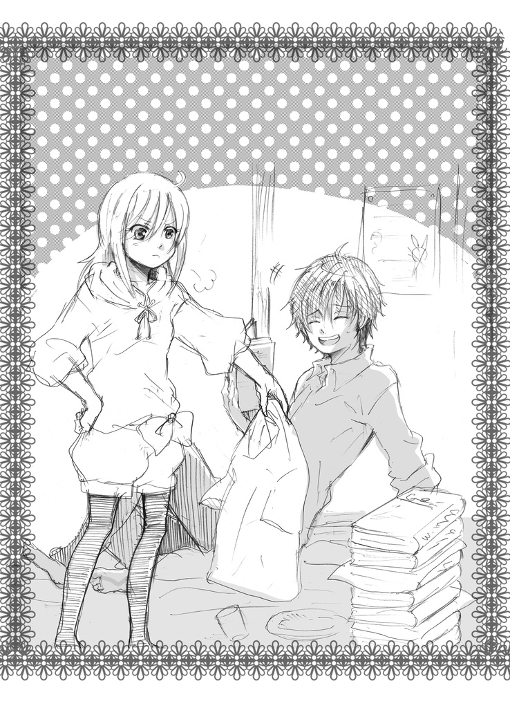 【創作NL】『プラチナ×コイバナ』 小説×イラストコラボ本第二弾