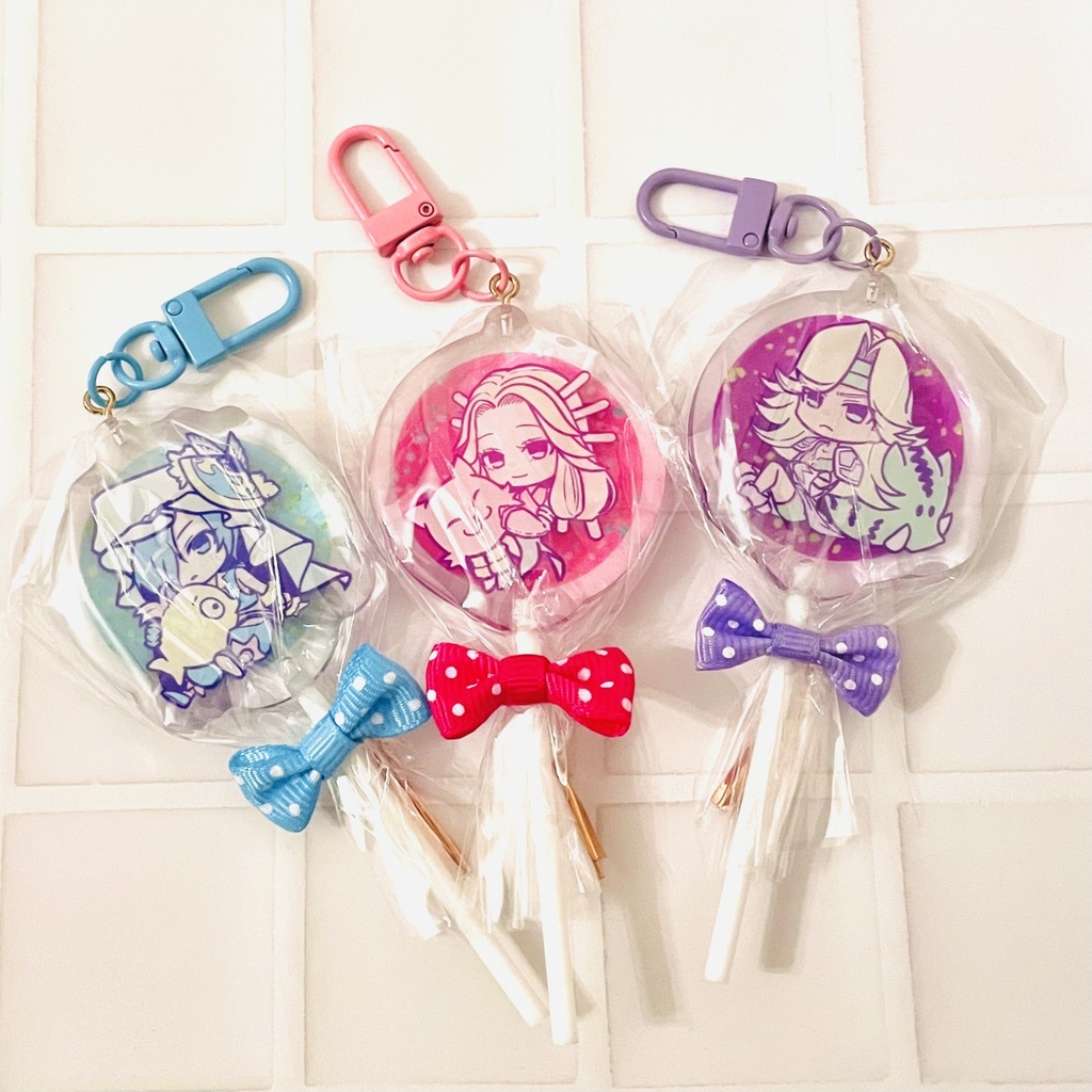 キャンディーアクリルキーホルダー