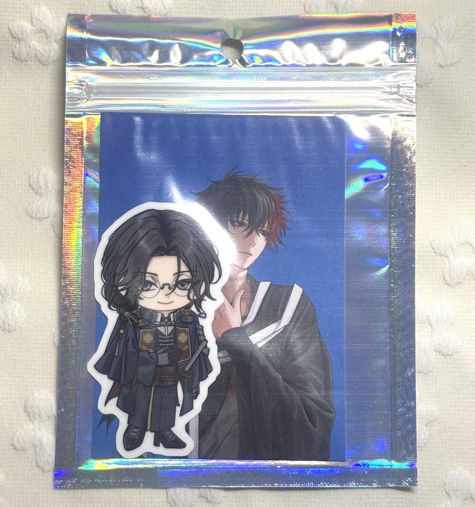 肥前忠広トレカ＆南海太郎朝尊ステッカーセット