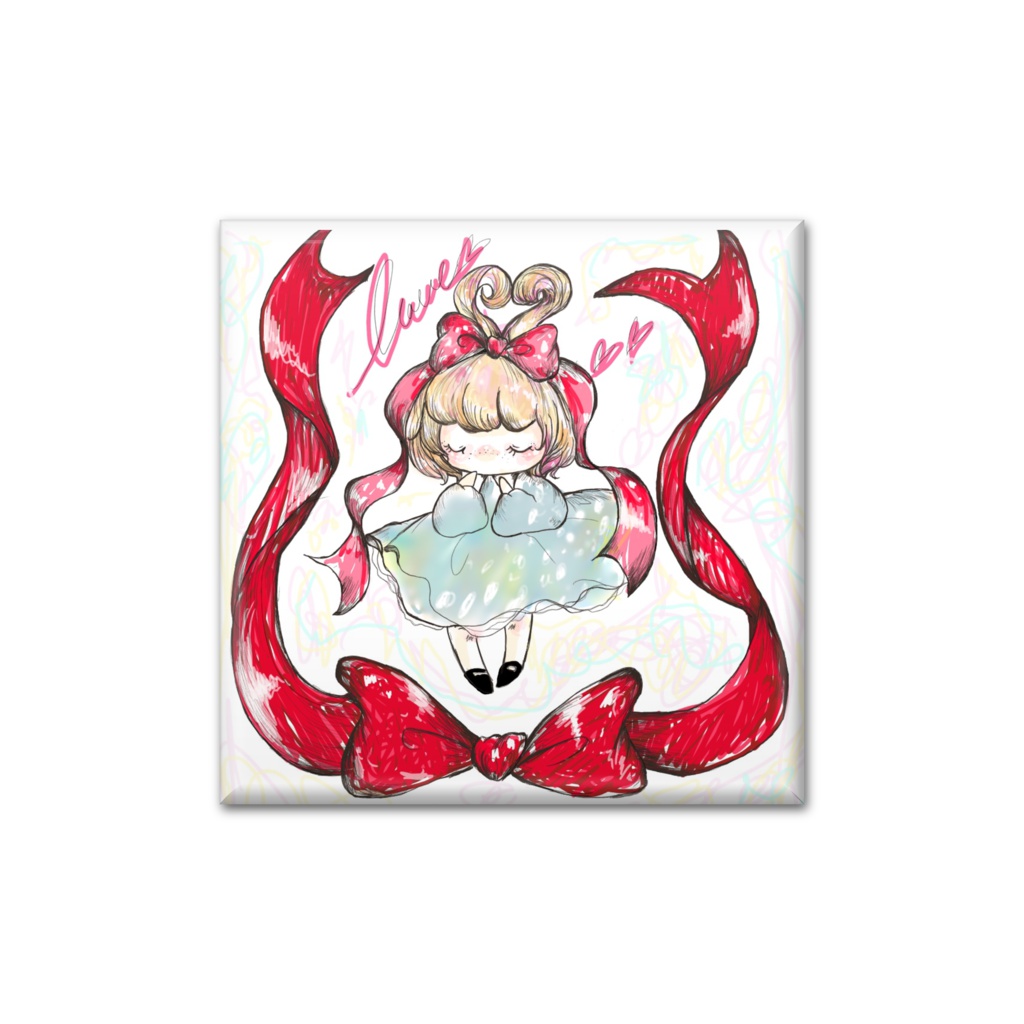 りぼんさんバッチ