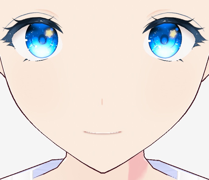～夜空の瞳🌟～　3Dモデル部品 瞳