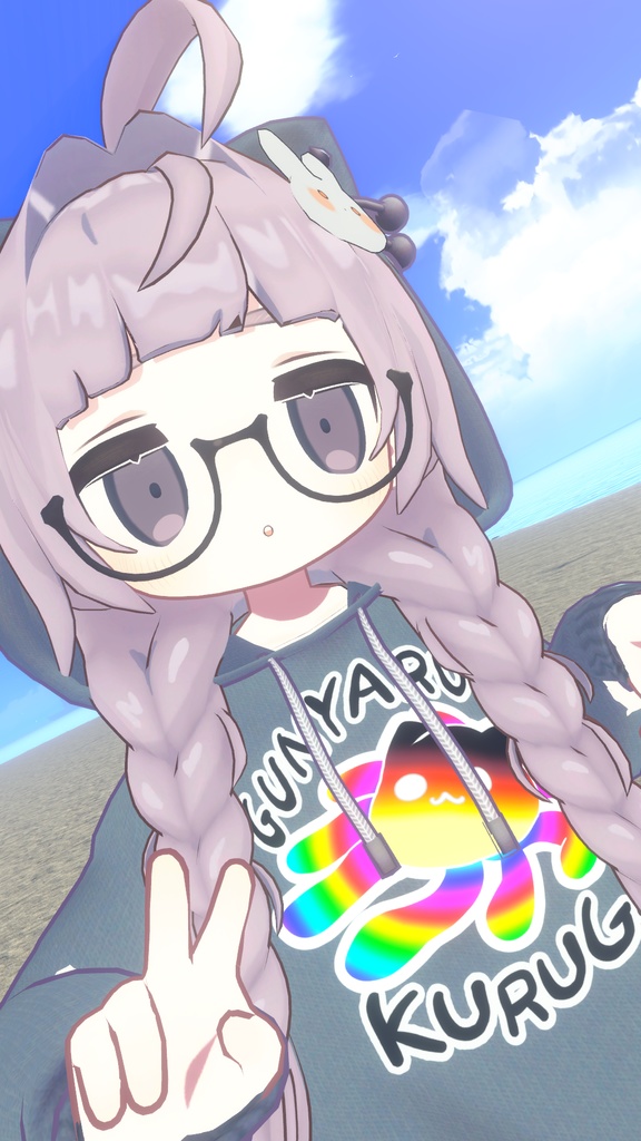 ぐにゃるがくるがパーカー