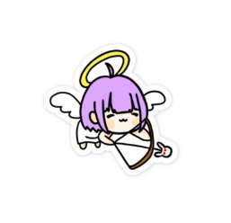 でび天使かげこステッカー