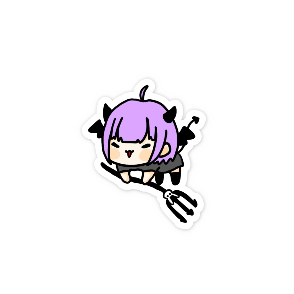 でび天使かげこステッカー