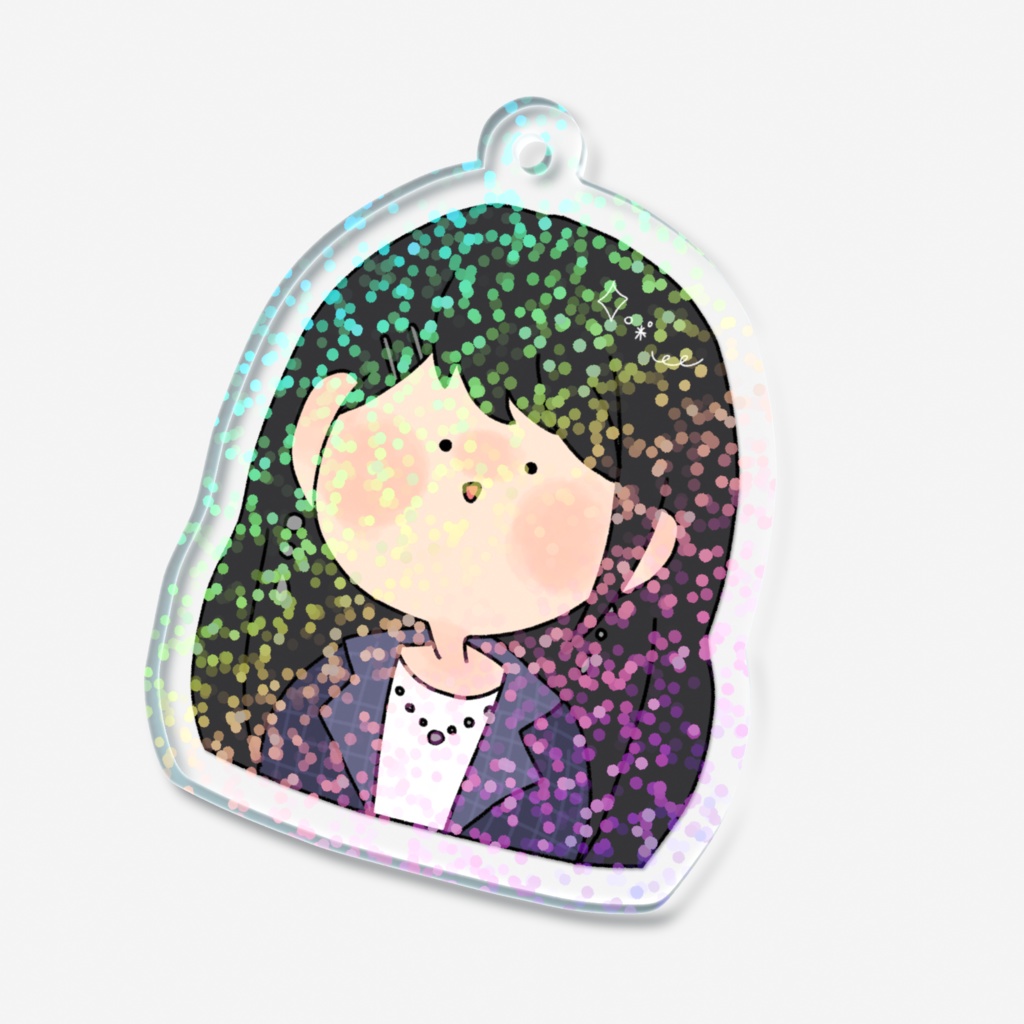 早見更紗 ホログラムアクリルキーホルダー 2025夏