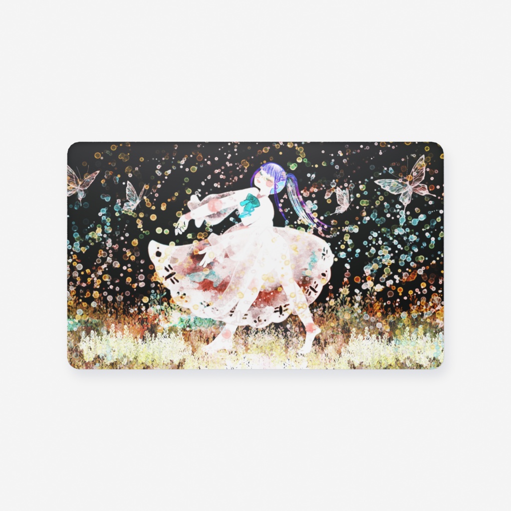 早見更紗3周年記念グッズ クリアカード