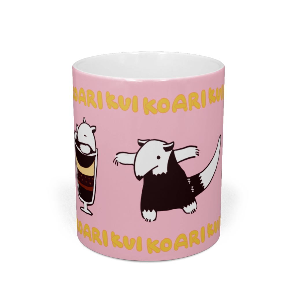 コアリクイマグカップ(ピンク)