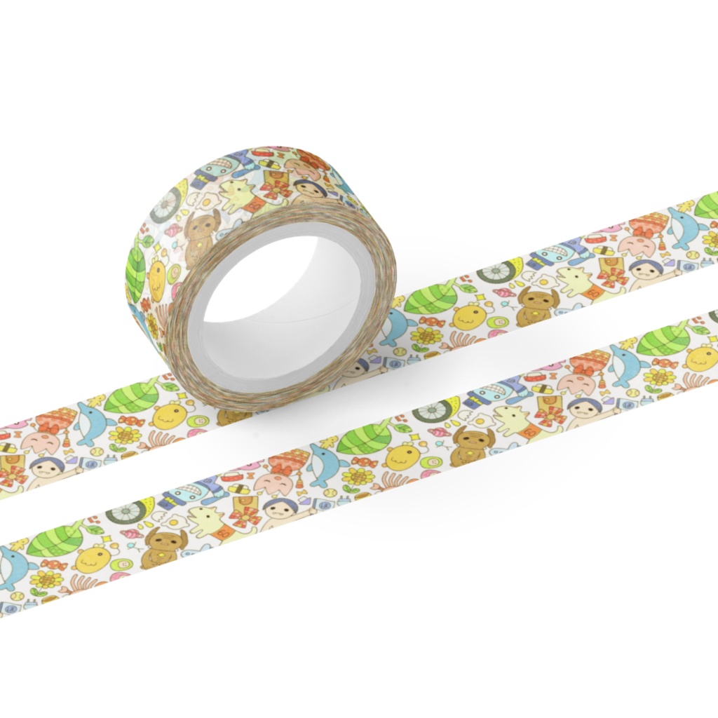 大変な絵マスキングテープ