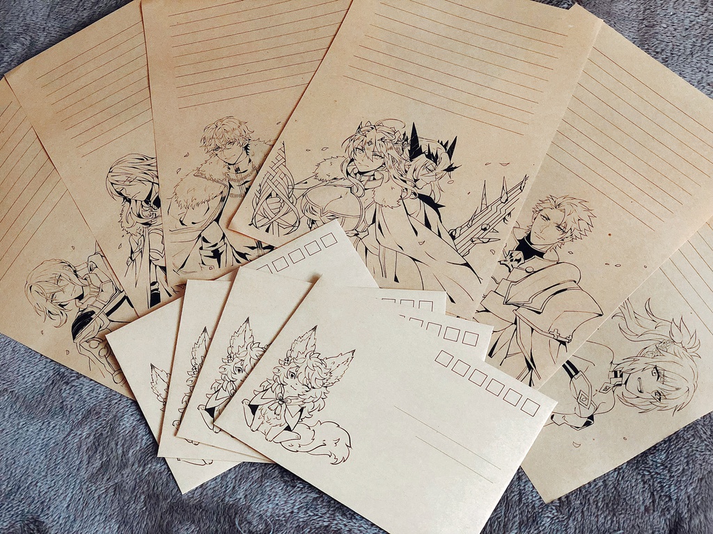 FGO キャメロット レターセット