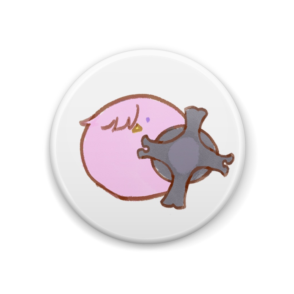 FGOバビロニアひよこ缶バッジ