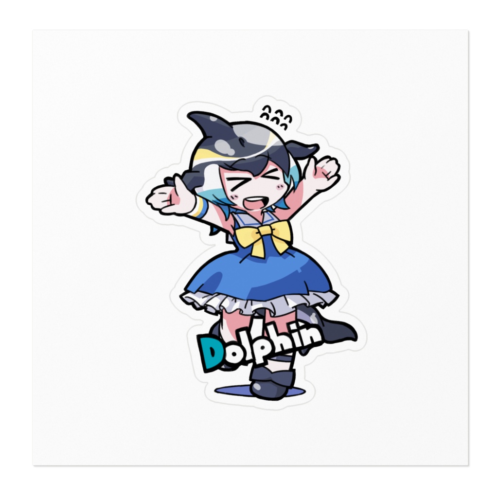 マイルカステッカー