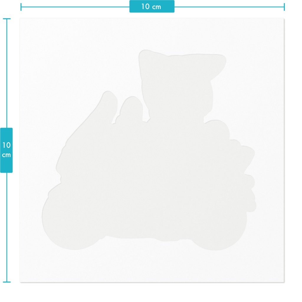 スナネコとXMAXステッカー