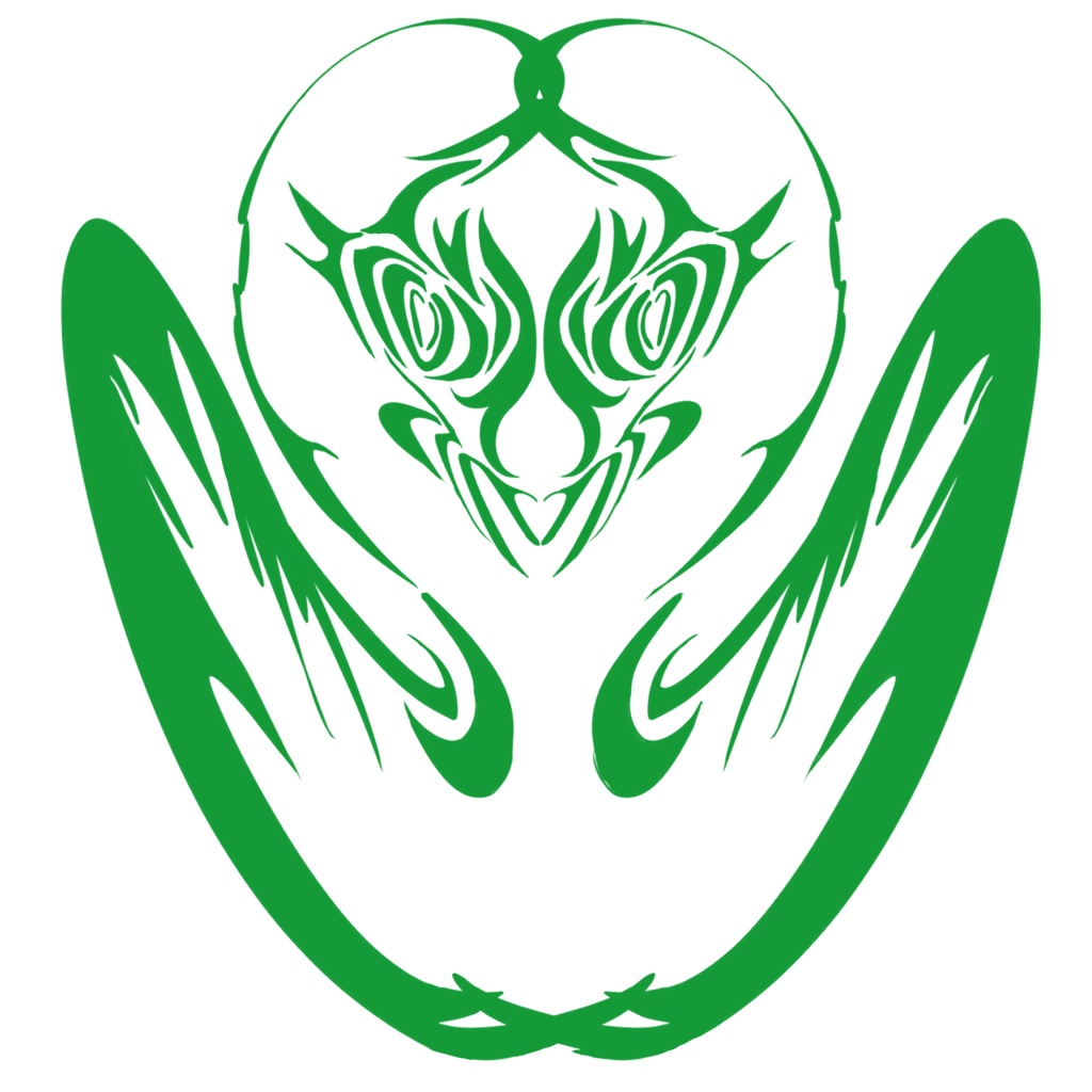 トライバル風カマキリ