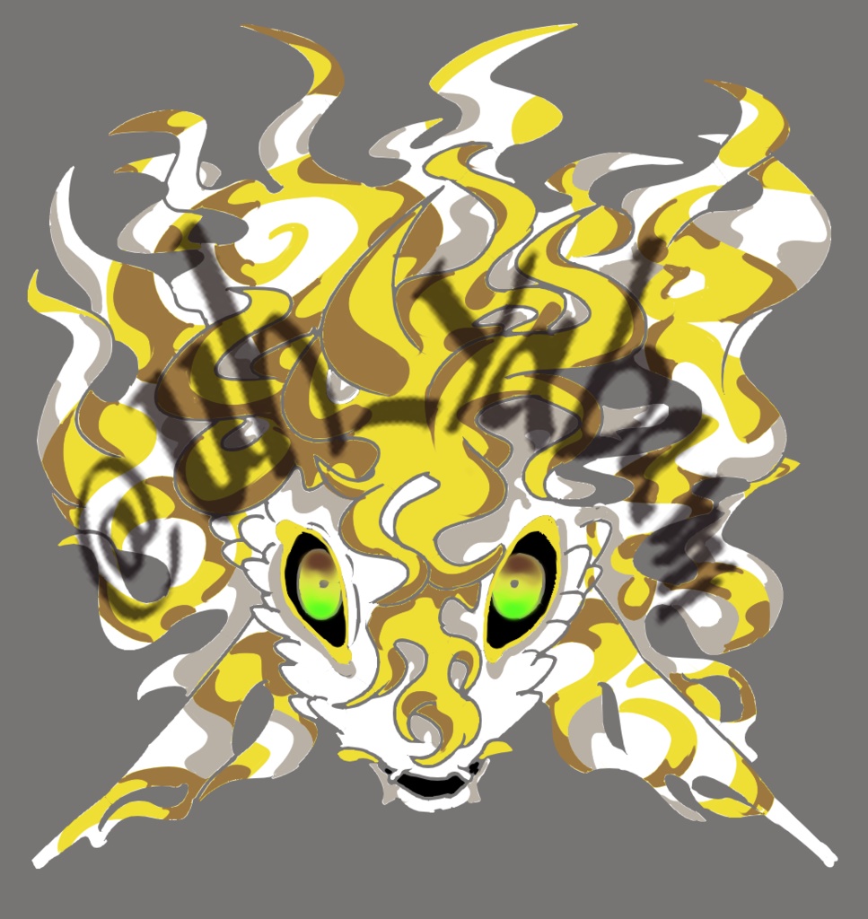 炎魚 【透過テクスチャ】