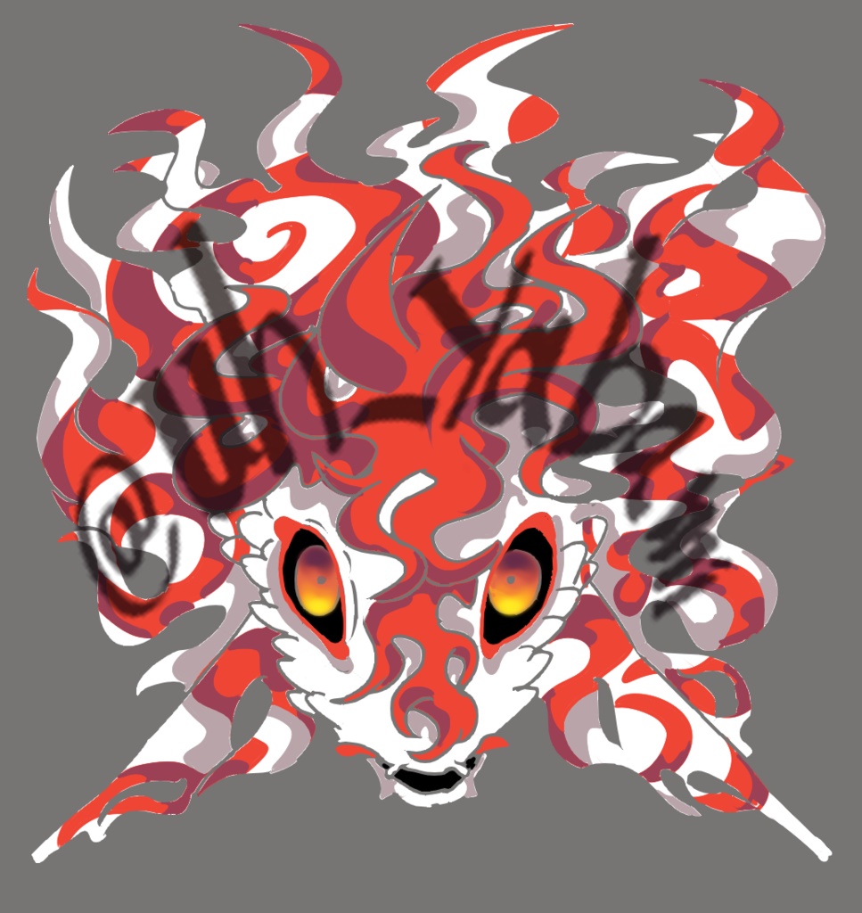 炎魚 【透過テクスチャ】