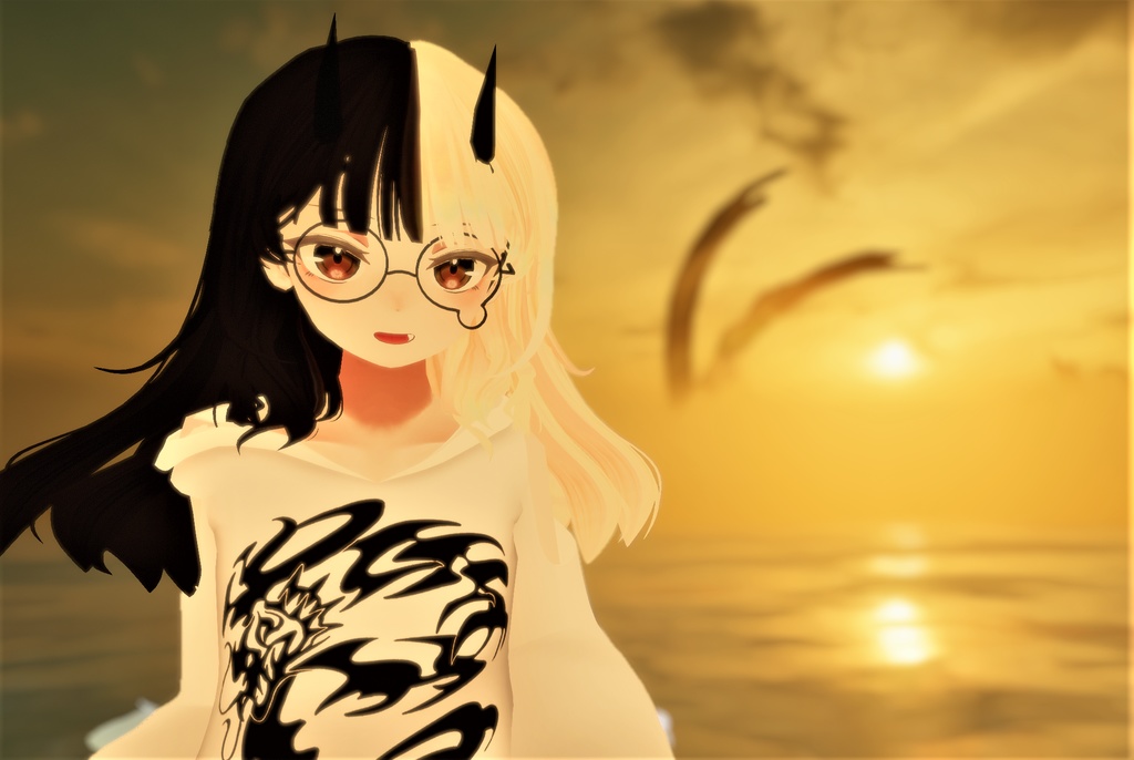 トライバル風龍