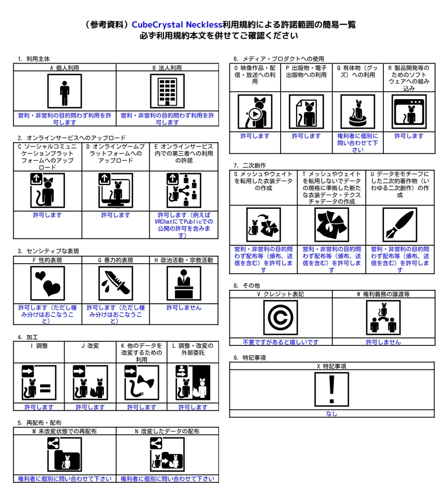 CubeCrystal Neckless (fbx, unitypackage)