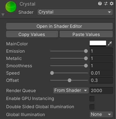 SphereCrystal Neckless (fbx, unitypackage)