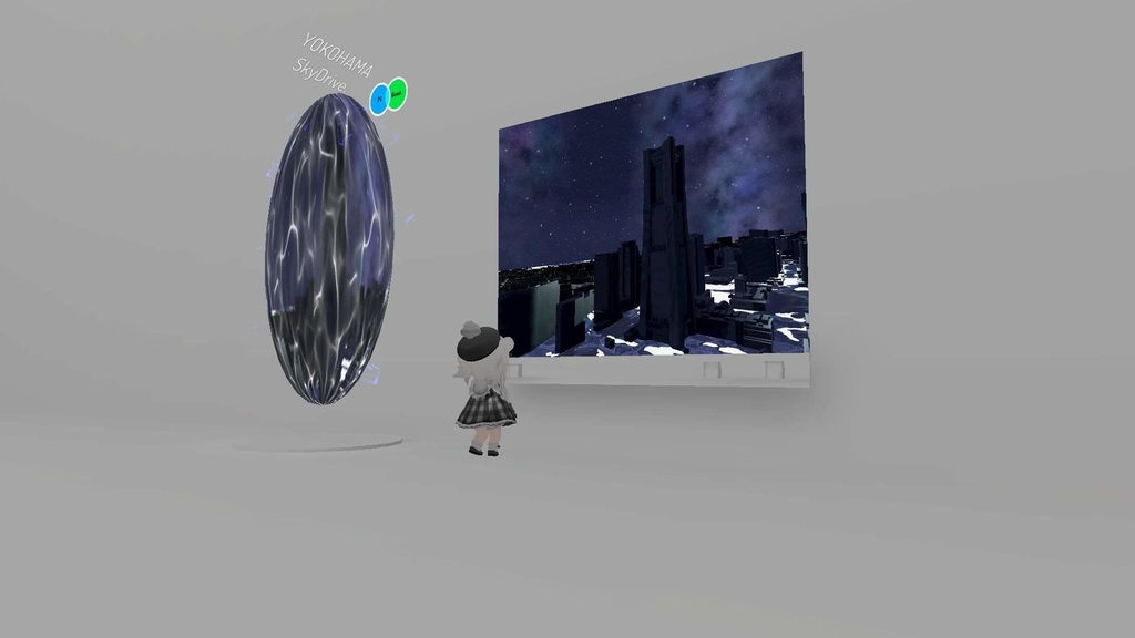 GitHubから内容編集できるワールド・アバター紹介ポスター