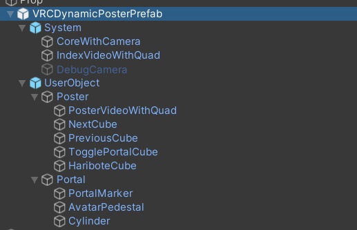 GitHubから内容編集できるワールド・アバター紹介ポスター