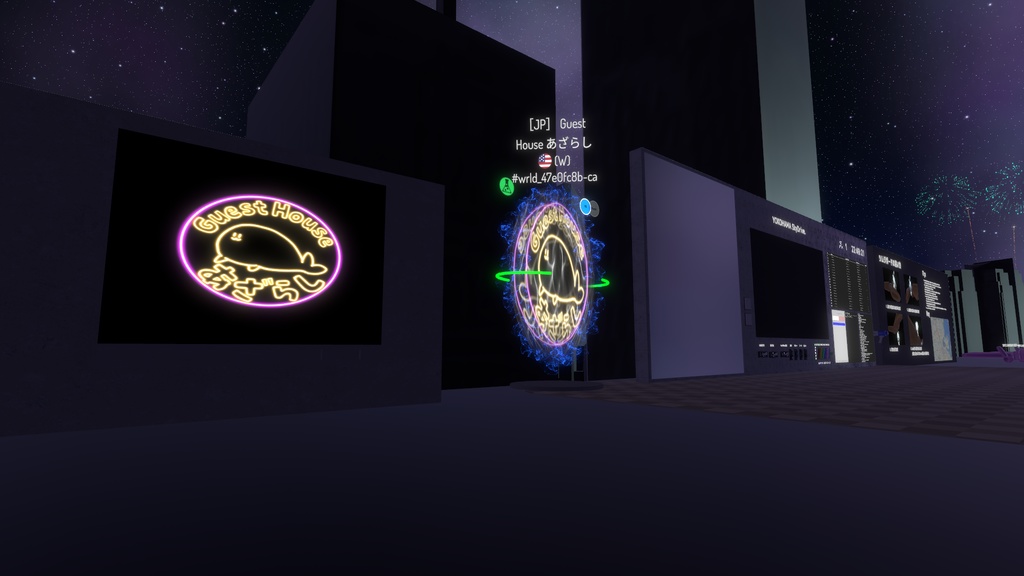 GitHubから内容編集できるワールド・アバター紹介ポスター