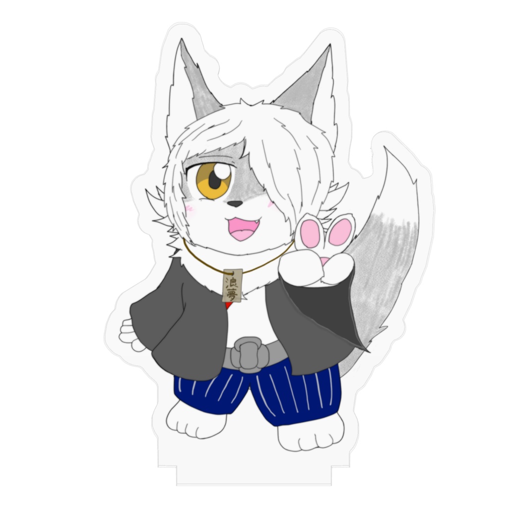 化模狐_浪夢 アクリルフィギュア