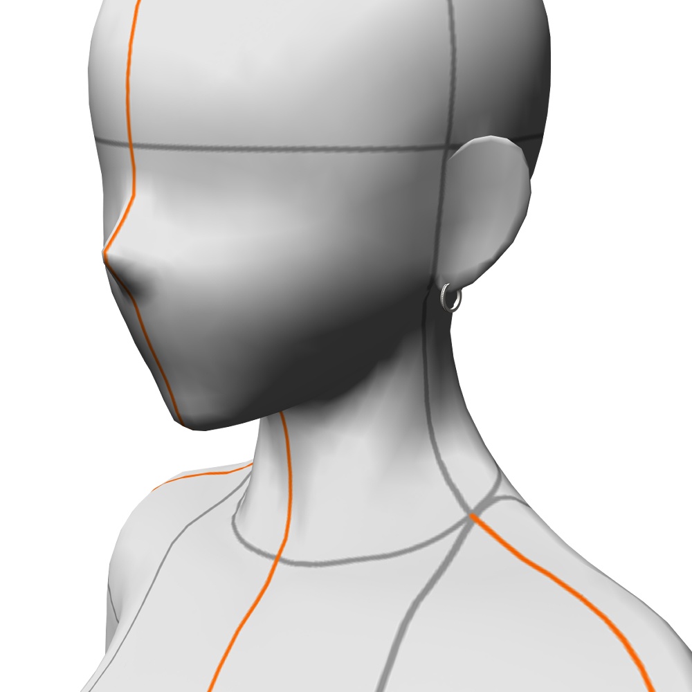 【3Dモデルデータ】ミル打ちリングとミル打ちのピアス【3DModel milgrainRing and pierced earrings】