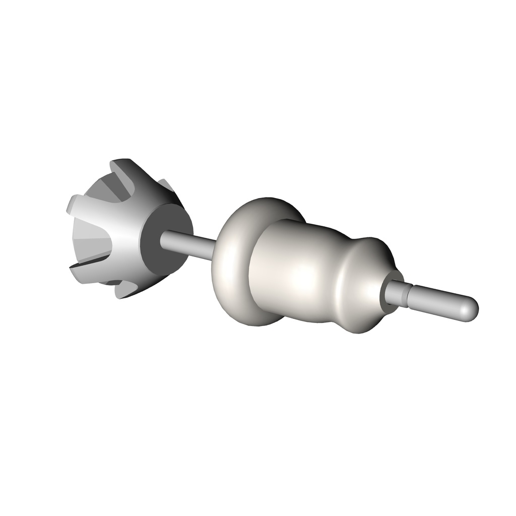 【3Dモデルデータ】石付きピアス【3D model・ Earrings with stones】