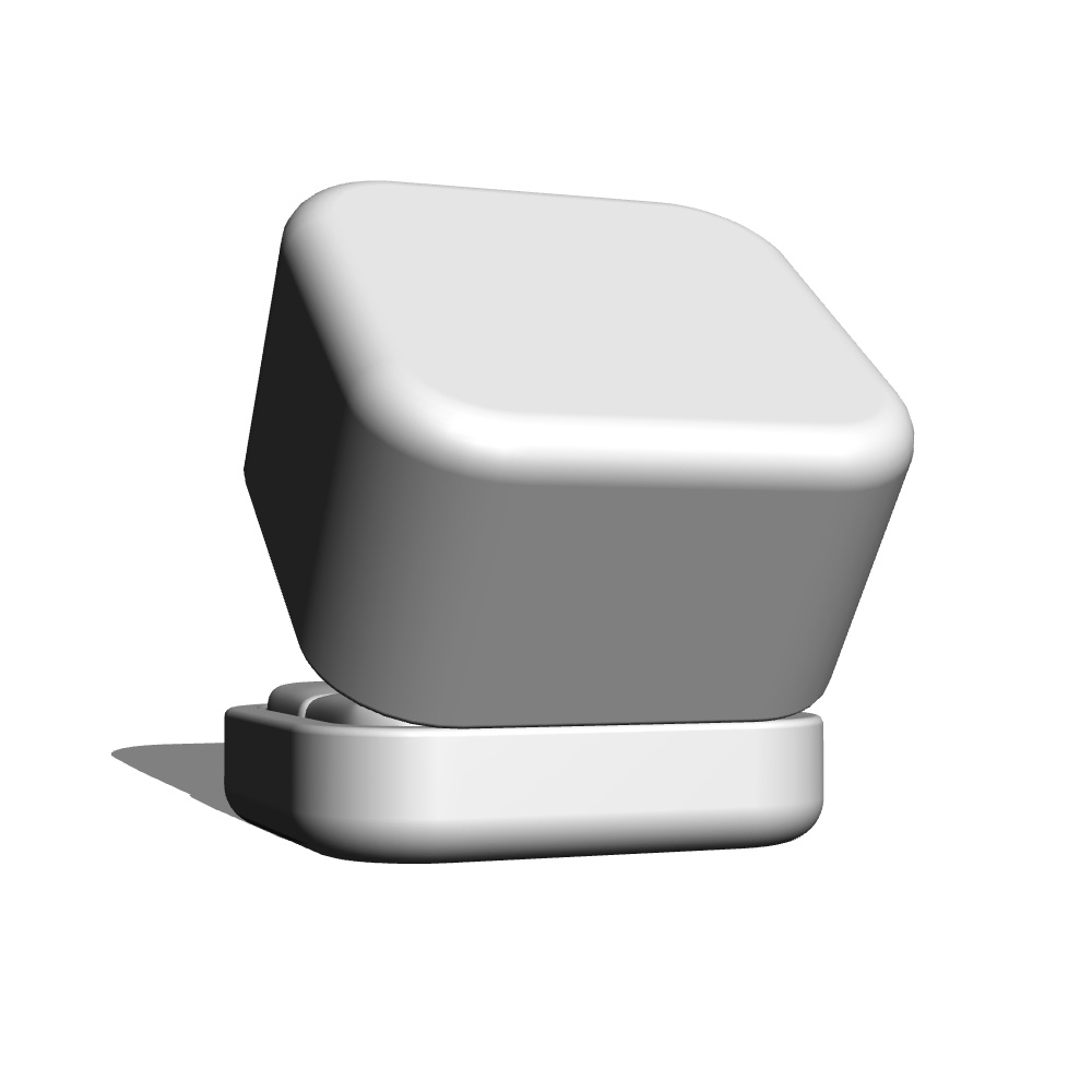 【3Dモデルデータ】ケース付きの婚約指輪【3D model engagement ring】