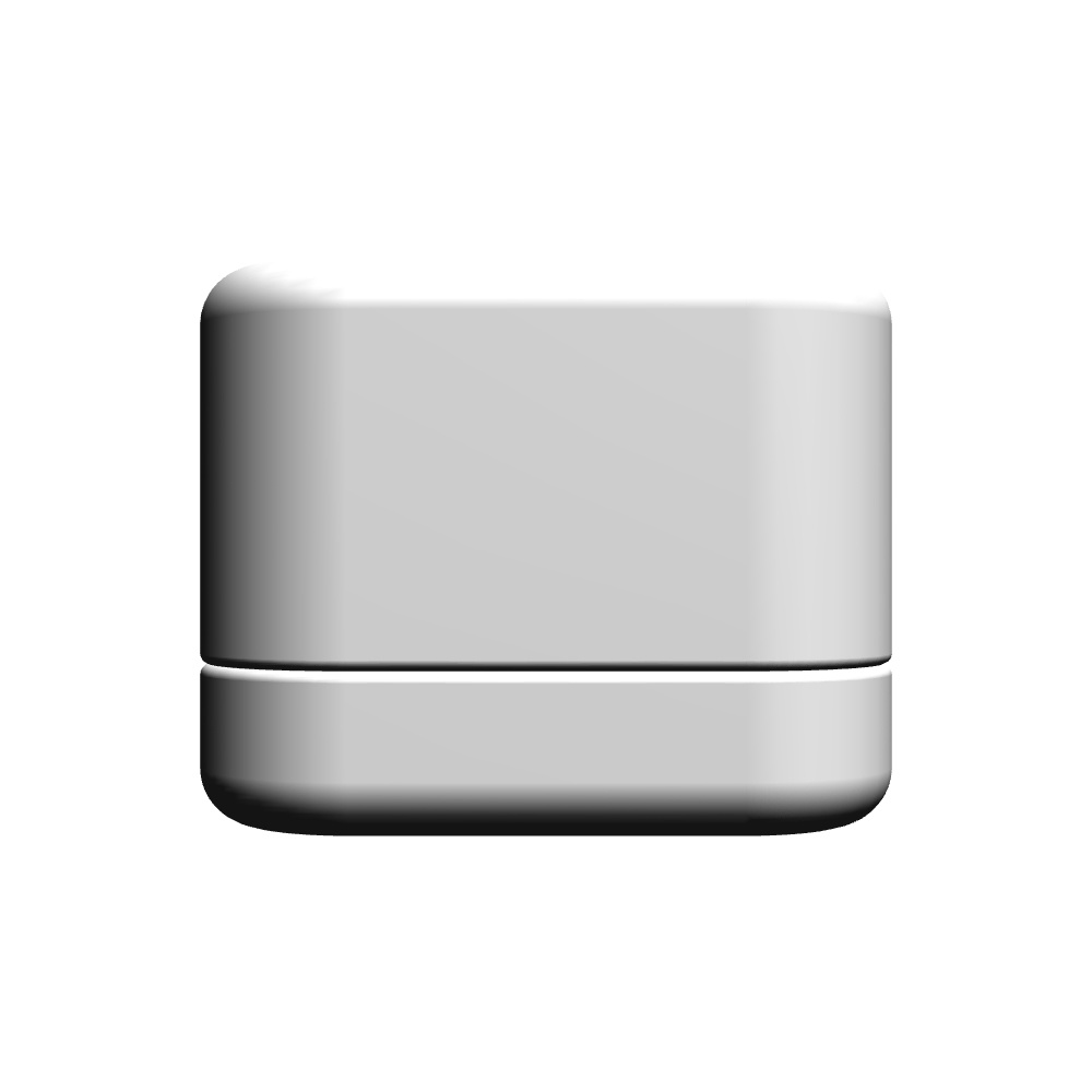 【3Dモデルデータ】ケース付きデザインリング【3DModel gem stone ring】