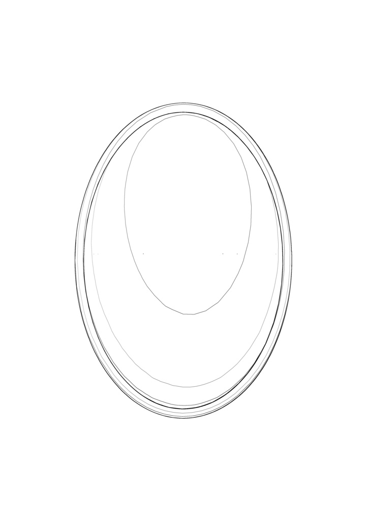 【3Dモデルデータ】ペンダント(お試し・無料)【3D Model free】