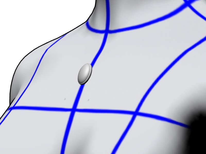 【3Dモデルデータ】ペンダント(お試し・無料)【3D Model free】