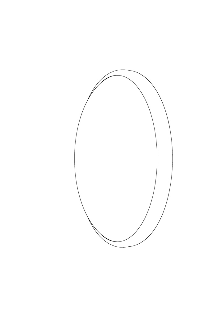 【3Dモデルデータ】ペンダント(お試し・無料)【3D Model free】