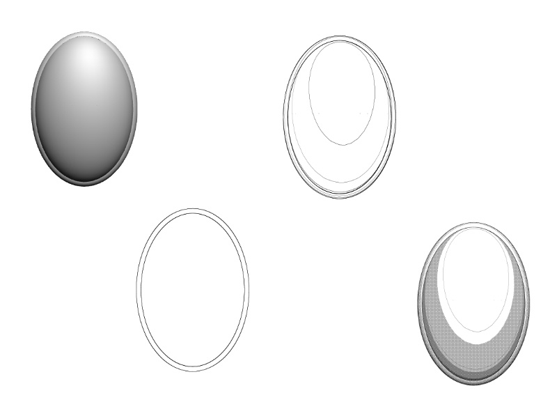 【3Dモデルデータ】ペンダント(お試し・無料)【3D Model free】