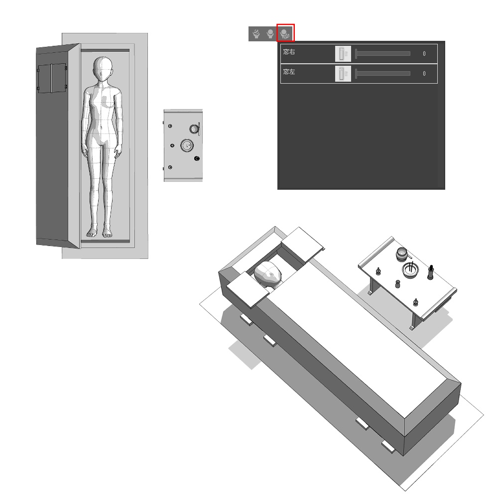 【3Dモデルデータ】家族葬セット
