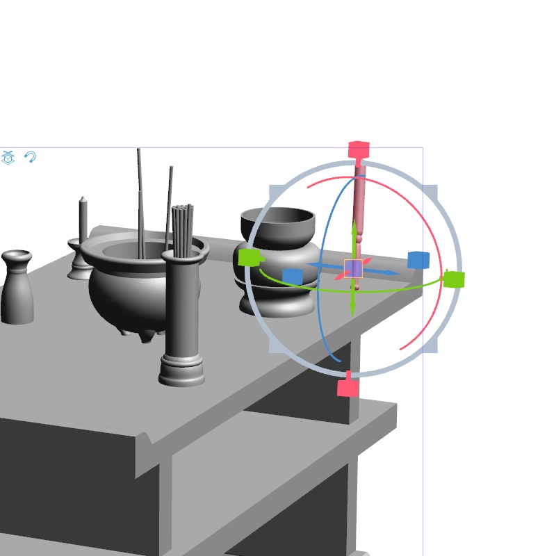 【3Dモデルデータ】家族葬セット