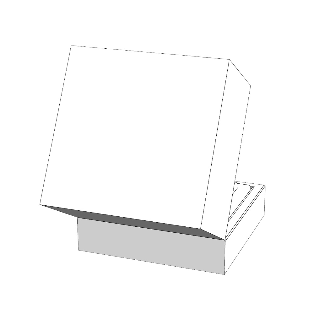 【3Dモデルデータ】ダイアモンドリング2 : ケース付きの婚約指輪【3DModel gemstone ring】