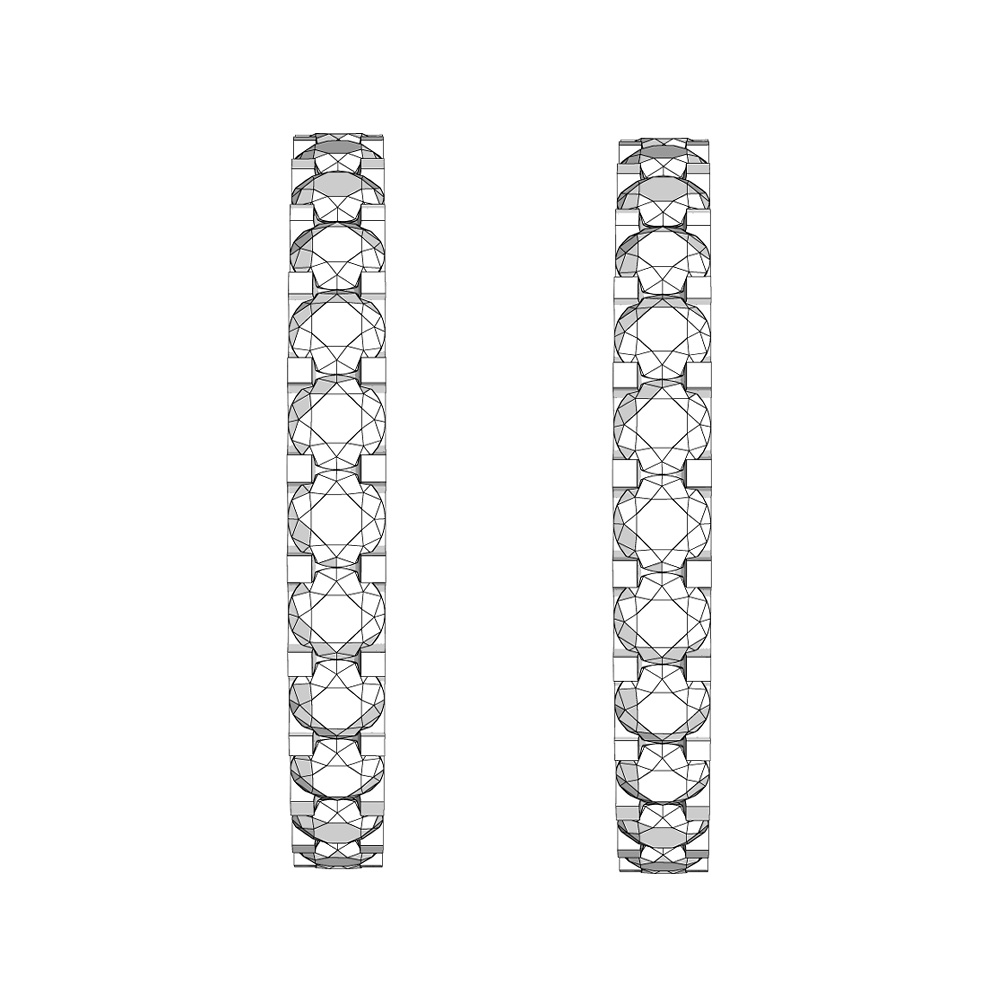 【3Dモデルデータ】ピアス4【Pierced earrings】