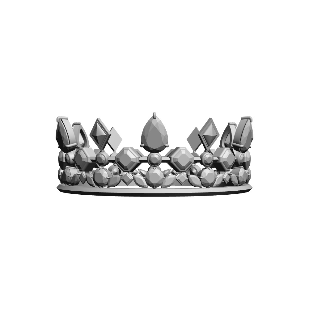 【3Dモデルデータ】王冠1【3D model crown1】