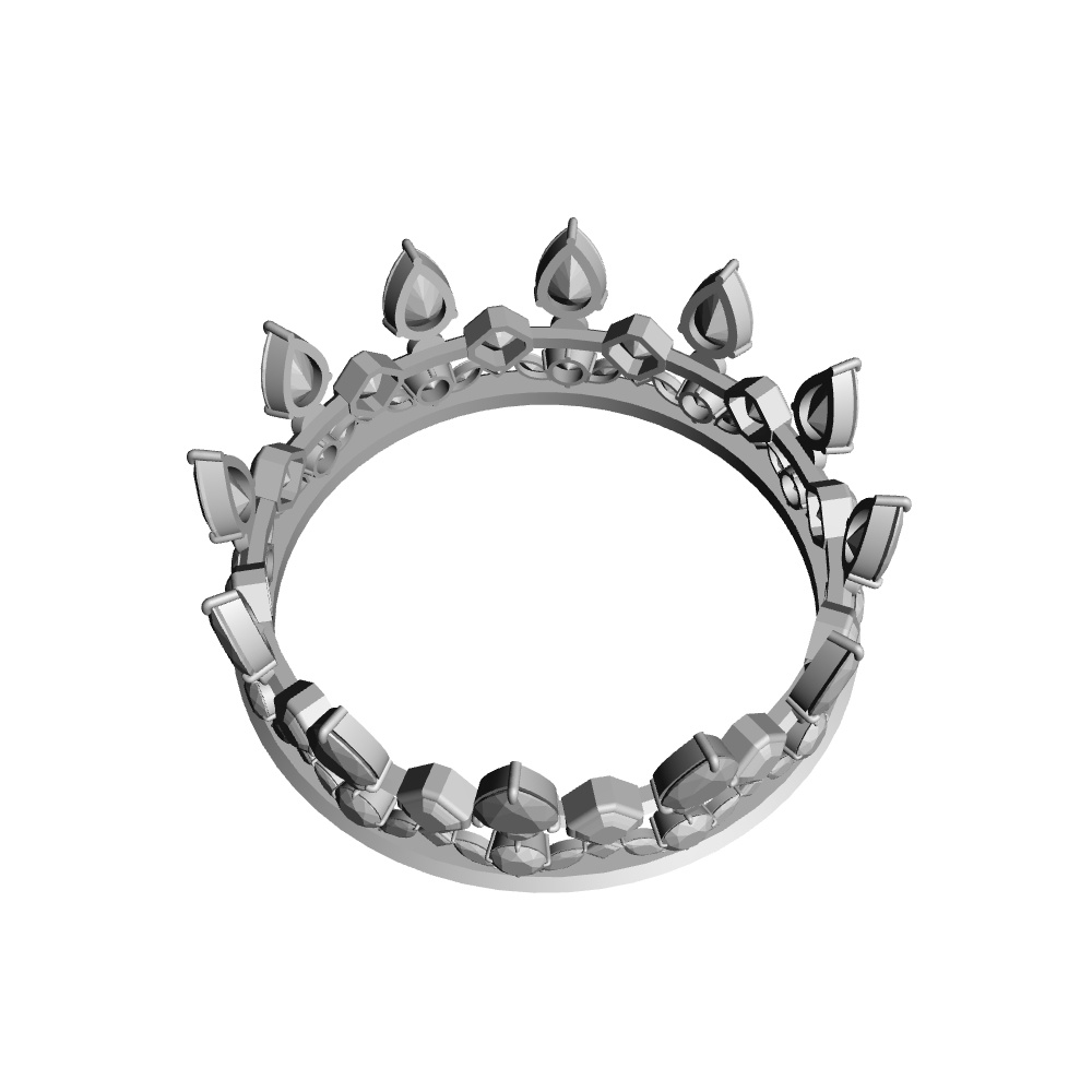 【3Dモデルデータ】王冠1【3D model crown1】