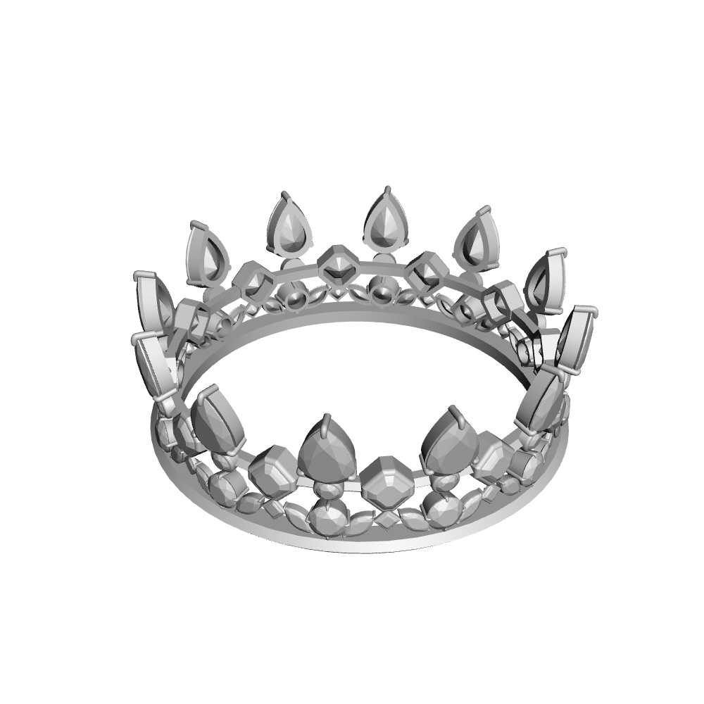 【3Dモデルデータ】王冠1【3D model crown1】