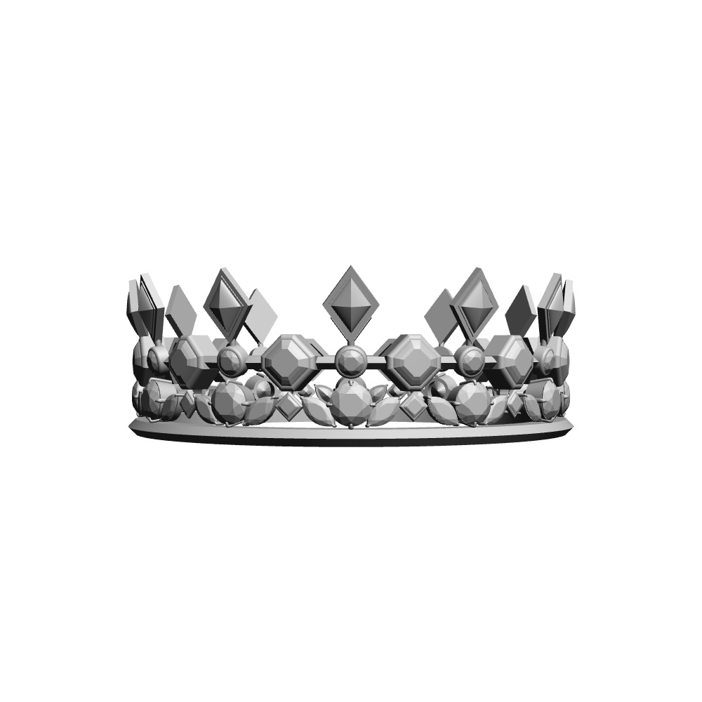 【3Dモデルデータ】王冠1【3D model crown1】