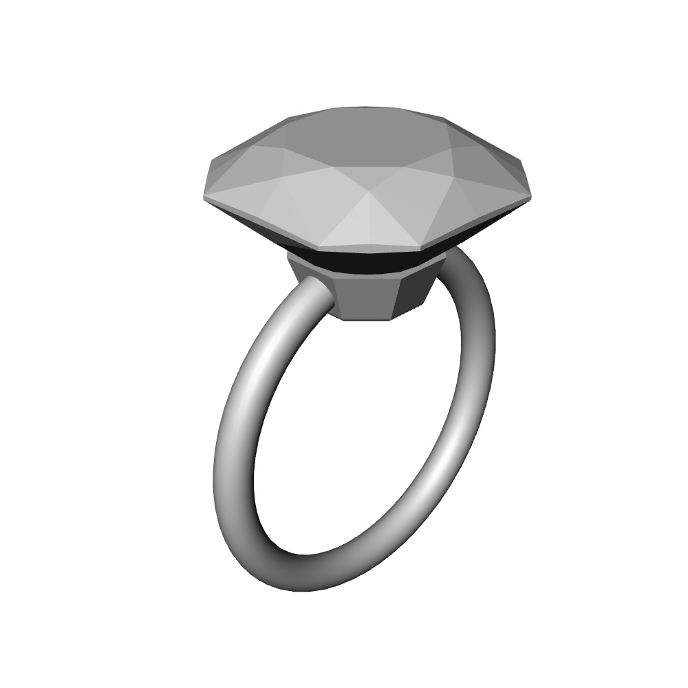 【3Dモデルデータ】リング16+ピアス8【Pierced ring16+earrings8】