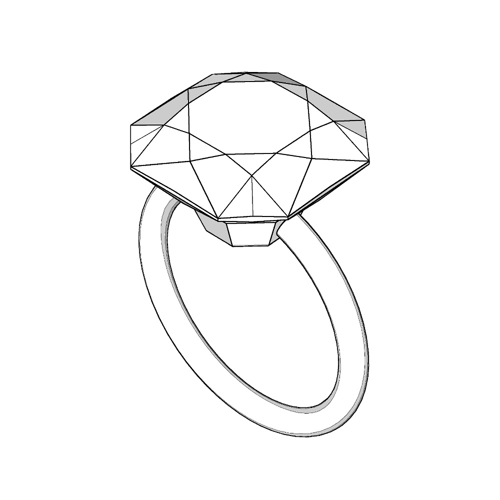 【3Dモデルデータ】リング16+ピアス8【Pierced ring16+earrings8】