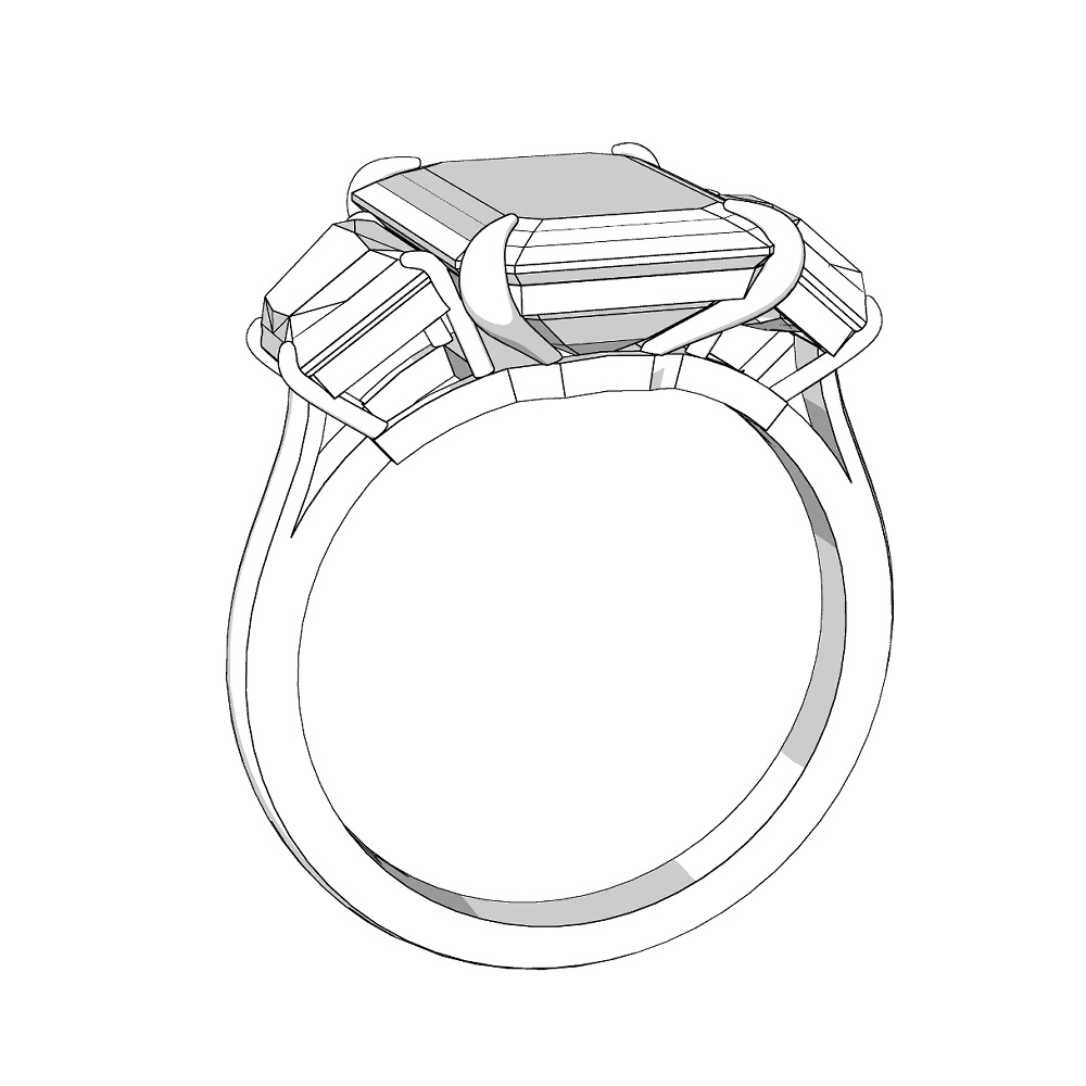 【3Dモデルデータ】リング18【3D model ring18】