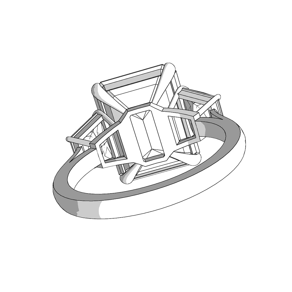 【3Dモデルデータ】リング18【3D model ring18】