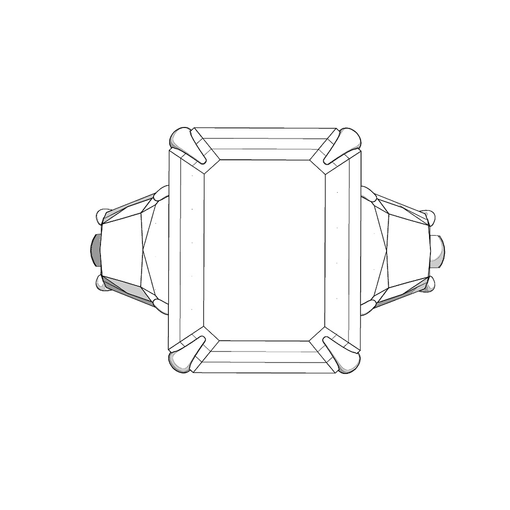 【3Dモデルデータ】リング18【3D model ring18】