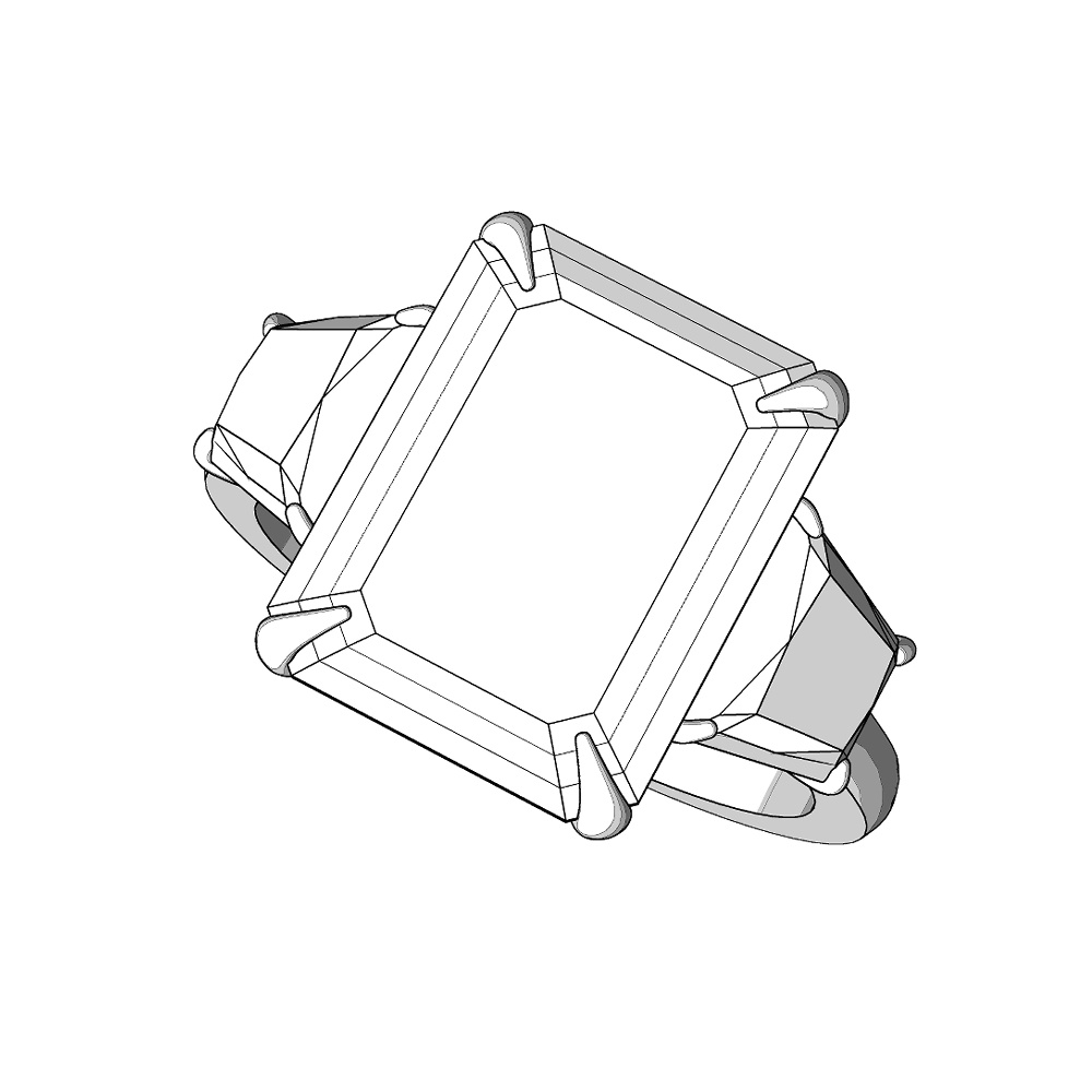 【3Dモデルデータ】リング18【3D model ring18】
